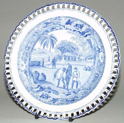 Plate Groom Leading Out c1910